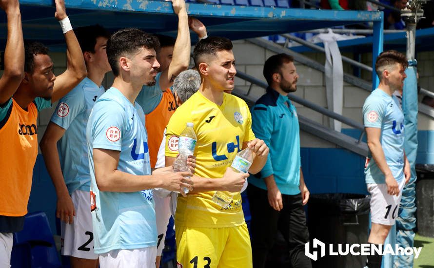 GALERÍA: El Ciudad de Lucena peleará por el ascenso tras derrotar al Cartaya (1-0): Las fotos de la victoria y la celebración en el campo y la grada