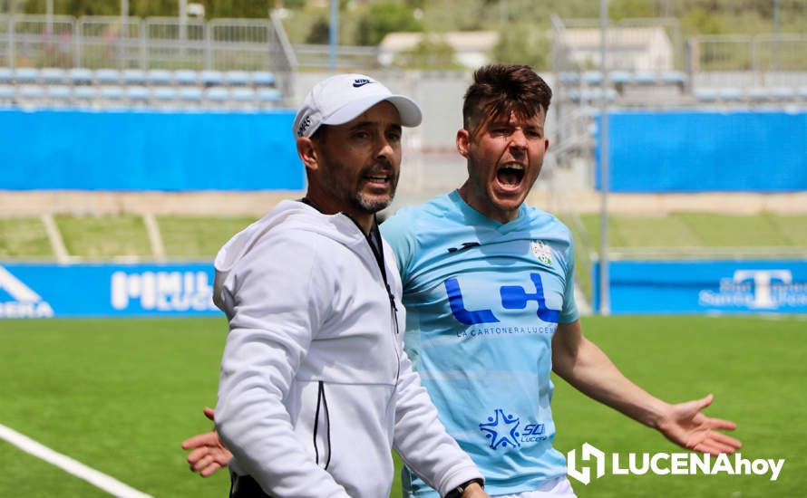 GALERÍA: El Ciudad de Lucena peleará por el ascenso tras derrotar al Cartaya (1-0): Las fotos de la victoria y la celebración en el campo y la grada