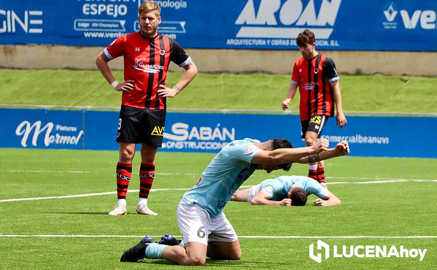 GALERÍA: El Ciudad de Lucena peleará por el ascenso tras derrotar al Cartaya (1-0): Las fotos de la victoria y la celebración en el campo y la grada