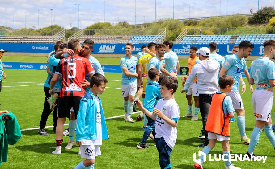 GALERÍA: El Ciudad de Lucena peleará por el ascenso tras derrotar al Cartaya (1-0): Las fotos de la victoria y la celebración en el campo y la grada