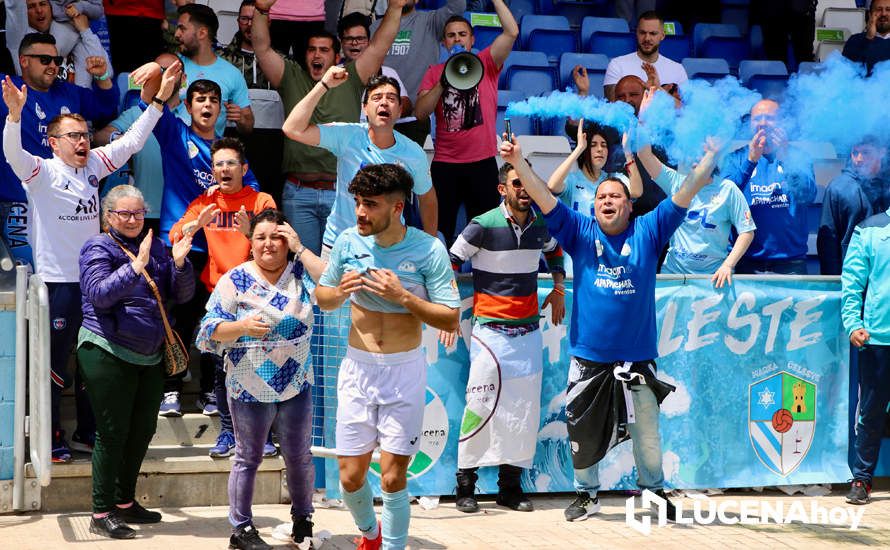 GALERÍA: El Ciudad de Lucena peleará por el ascenso tras derrotar al Cartaya (1-0): Las fotos de la victoria y la celebración en el campo y la grada