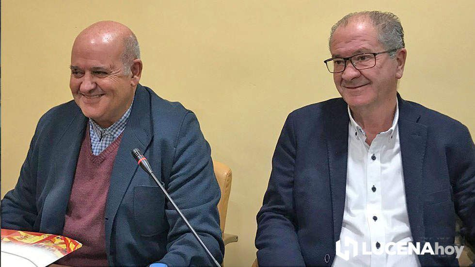  Antonio Hidalgo y Jesús Gutiérrez, componentes del grupo municipal de Vox 