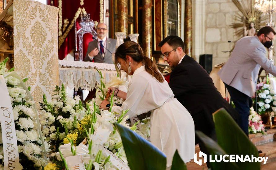 GALERÍA: Lucena brinda a la Virgen de Araceli una interminable ofrenda de flores