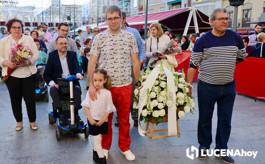 GALERÍA: Lucena brinda a la Virgen de Araceli una interminable ofrenda de flores