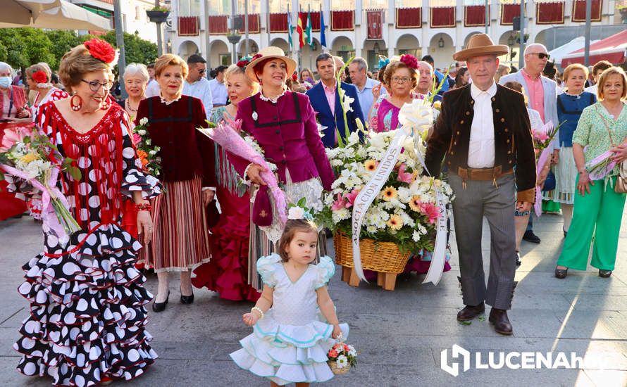 GALERÍA: Lucena brinda a la Virgen de Araceli una interminable ofrenda de flores