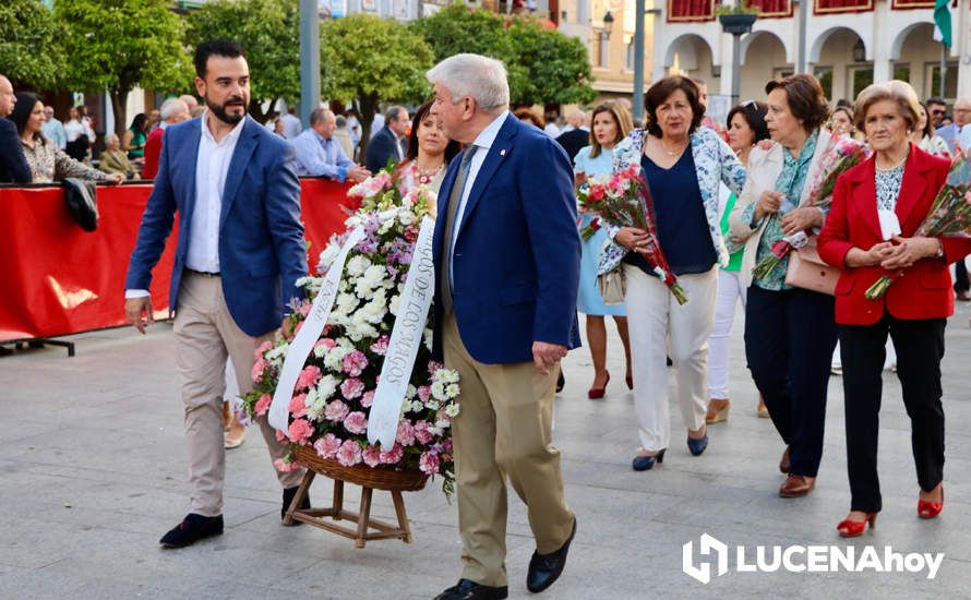 GALERÍA: Lucena brinda a la Virgen de Araceli una interminable ofrenda de flores