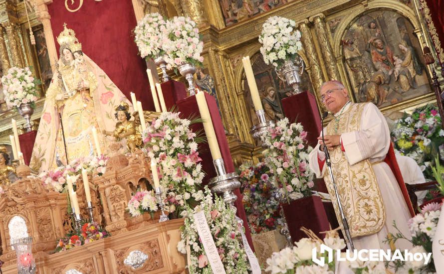 GALERÍA: El Obispo de Córdoba preside la Función Religiosa en honor a María Stma. de Araceli