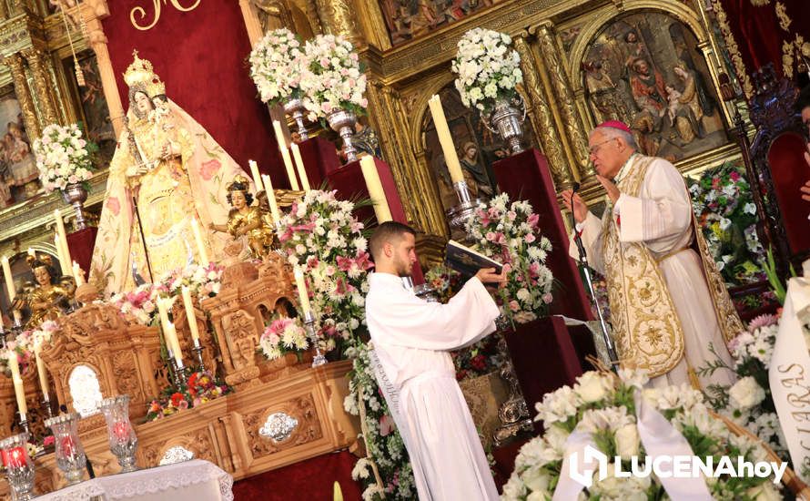 GALERÍA: El Obispo de Córdoba preside la Función Religiosa en honor a María Stma. de Araceli