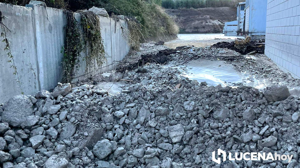  Piedras arrastradas por la corriente en la zona de Las Palomas 