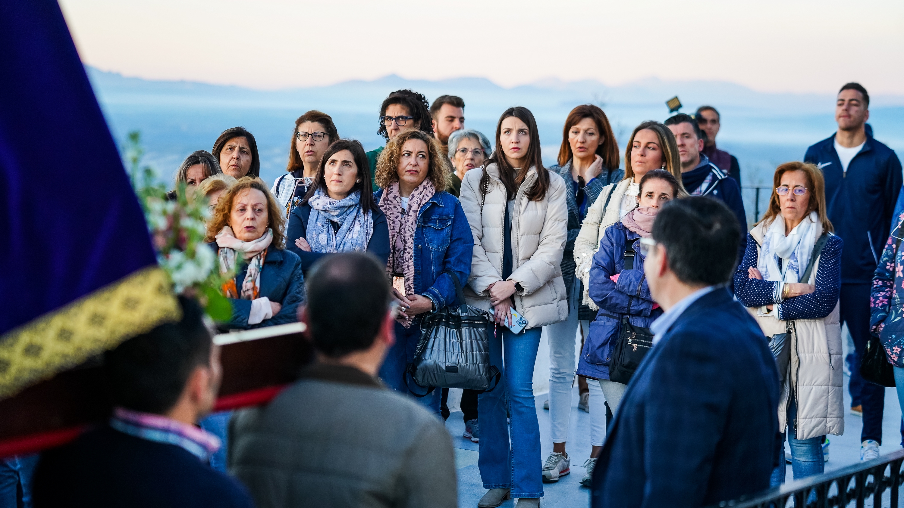 Procesión del Stmo. Sacramento y la Virgen de Araceli por el entorno del Santuario