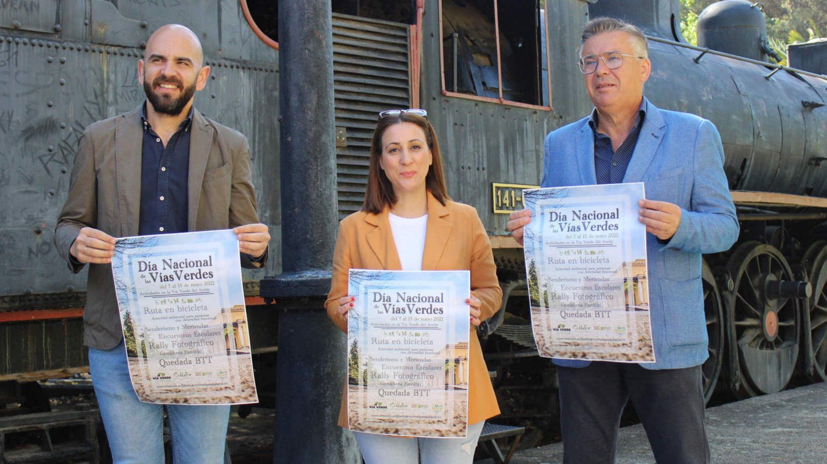  Presentación del programa de actividades en la antigua estación de ferrocarril de Cabra 