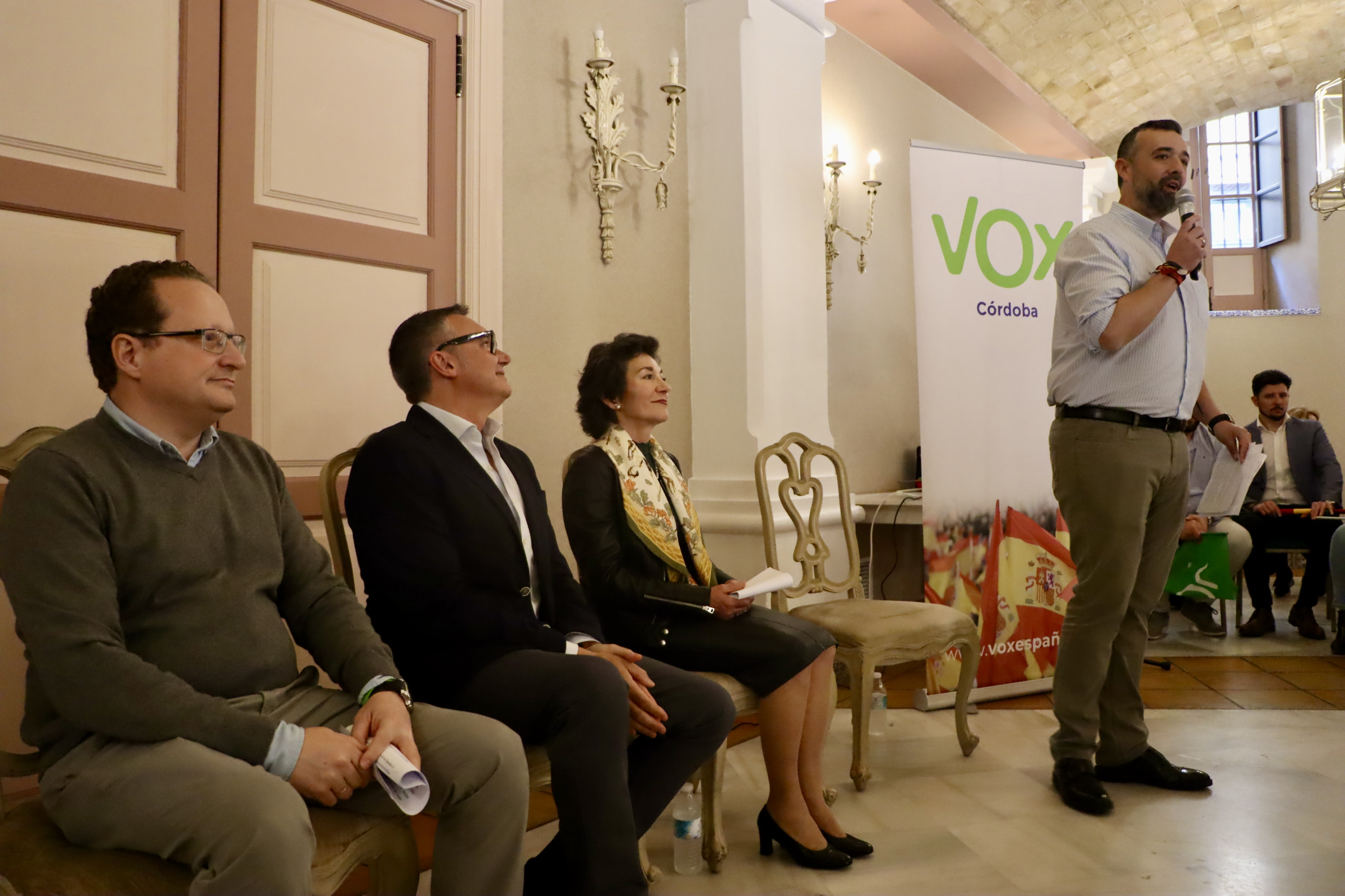 Presentación de la candidada de Vox a la alcaldía Presentación de la candidada de Vox a la alcaldía