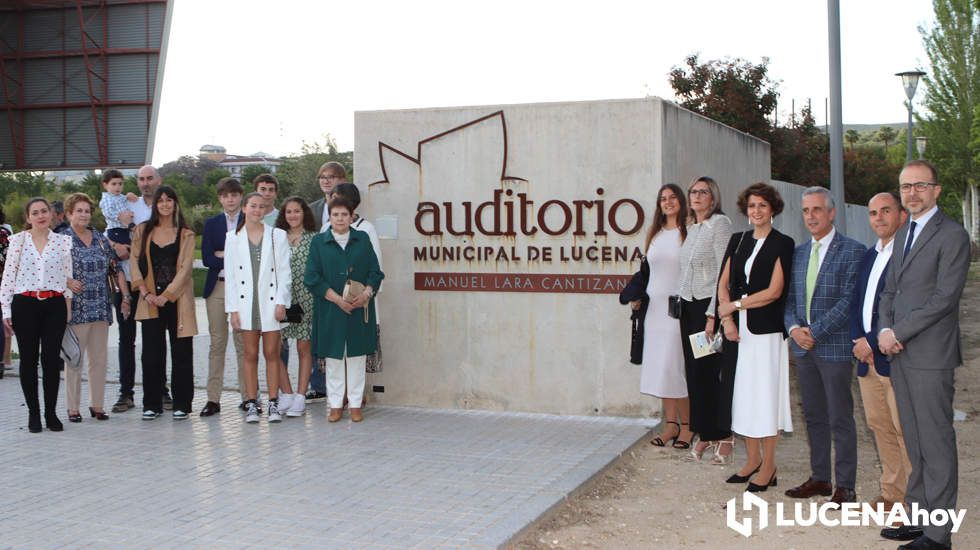 GALERÍA: Un auditorio para perpetuar su recuerdo y su nombre: Manuel Lara Cantizani