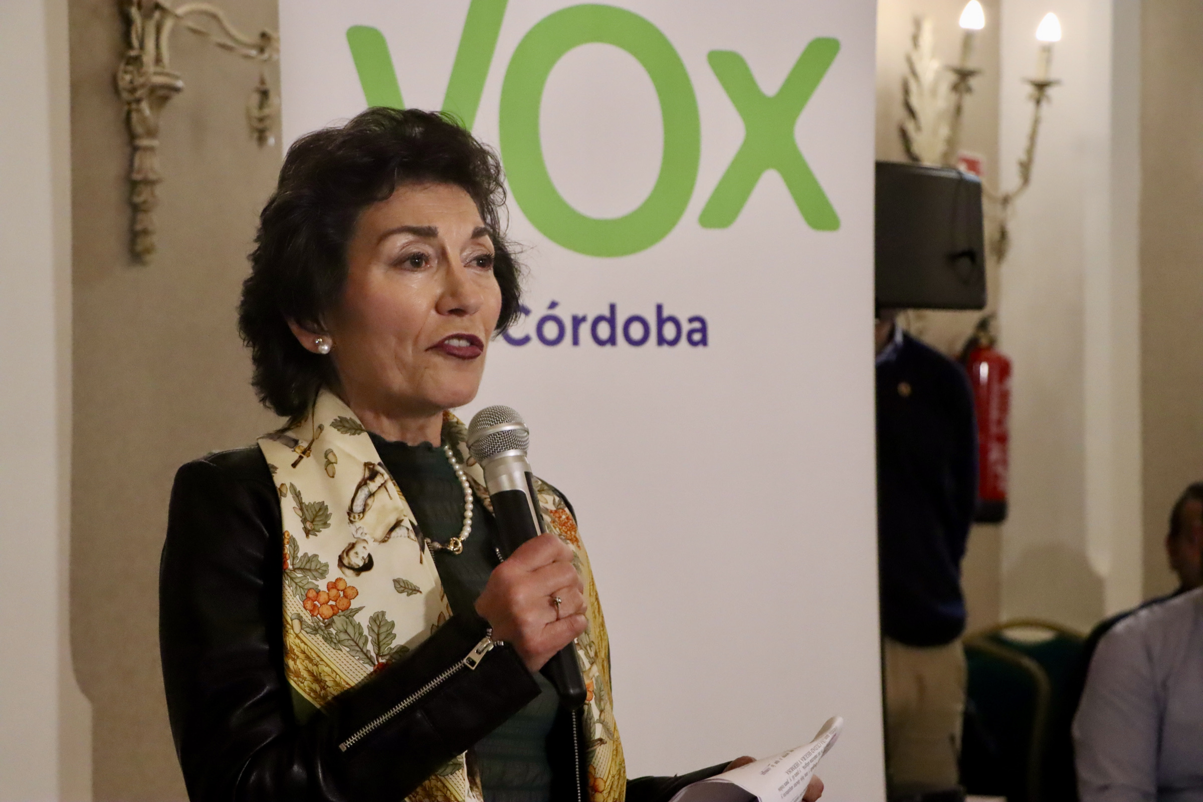 Presentación de la candidada de Vox a la alcaldía Presentación de la candidada de Vox a la alcaldía