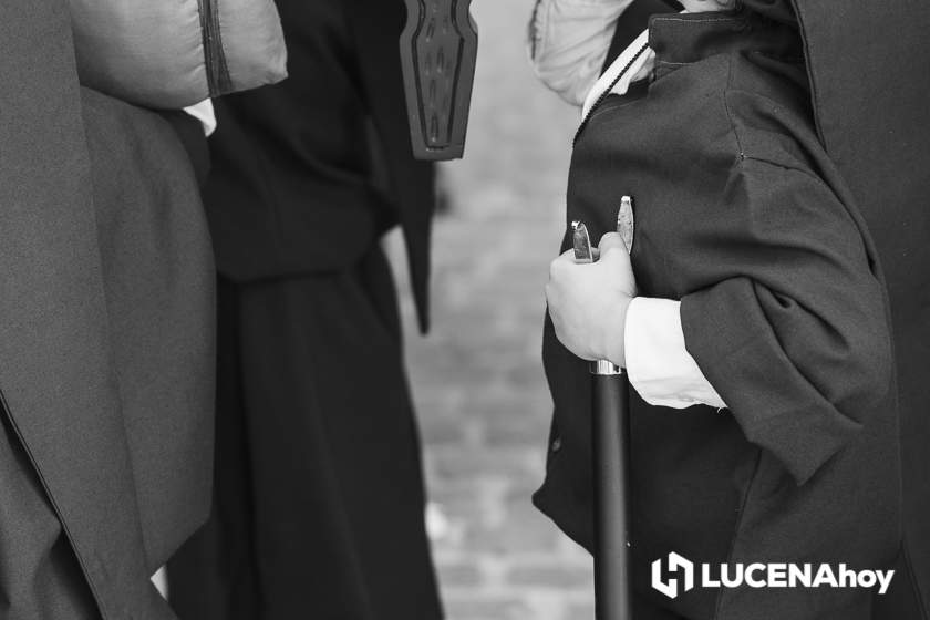 GALERÍA: Medio centenar de pequeños pasos procesionales toman parte en el desfile de procesiones infantiles 'Pasión y gloria de Lucena'