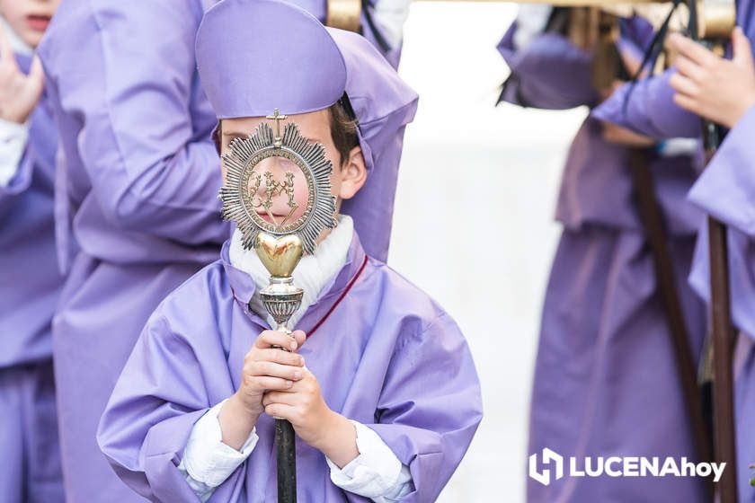 GALERÍA: Medio centenar de pequeños pasos procesionales toman parte en el desfile de procesiones infantiles 'Pasión y gloria de Lucena'