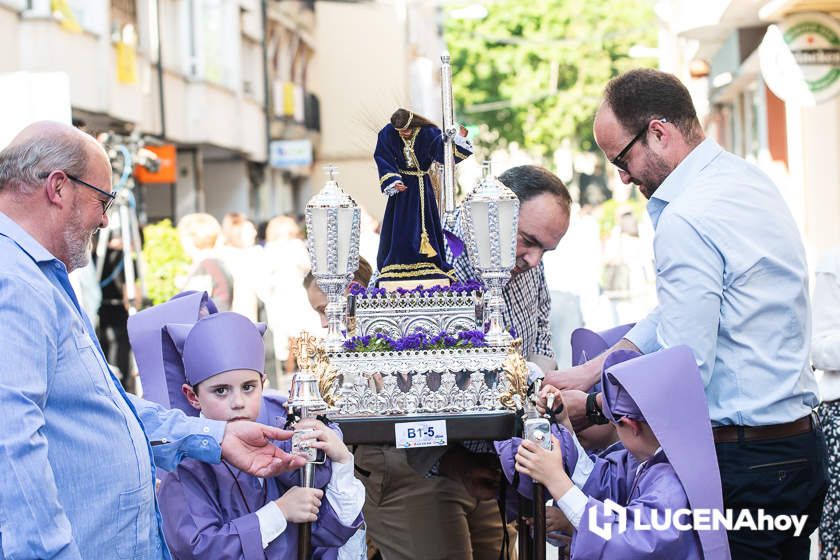 GALERÍA: Medio centenar de pequeños pasos procesionales toman parte en el desfile de procesiones infantiles 'Pasión y gloria de Lucena'