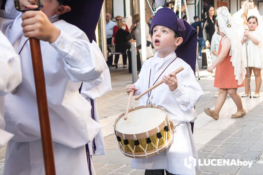 GALERÍA: Medio centenar de pequeños pasos procesionales toman parte en el desfile de procesiones infantiles 'Pasión y gloria de Lucena'