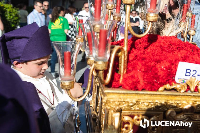 GALERÍA: Medio centenar de pequeños pasos procesionales toman parte en el desfile de procesiones infantiles 'Pasión y gloria de Lucena'