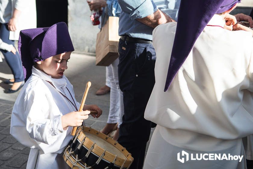 GALERÍA: Medio centenar de pequeños pasos procesionales toman parte en el desfile de procesiones infantiles 'Pasión y gloria de Lucena'