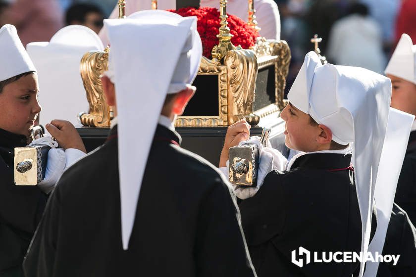 GALERÍA: Medio centenar de pequeños pasos procesionales toman parte en el desfile de procesiones infantiles 'Pasión y gloria de Lucena'