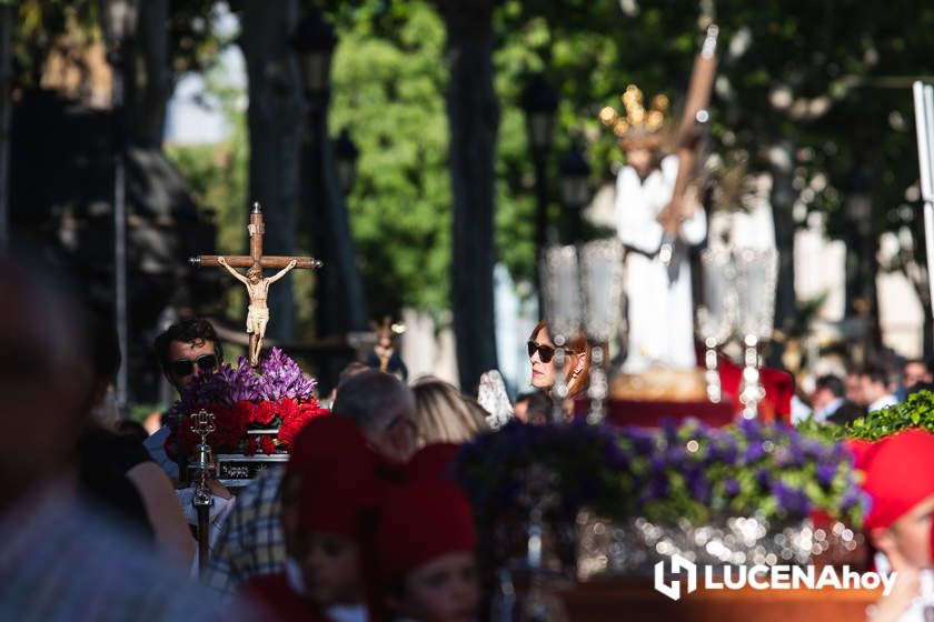 GALERÍA: Medio centenar de pequeños pasos procesionales toman parte en el desfile de procesiones infantiles 'Pasión y gloria de Lucena'