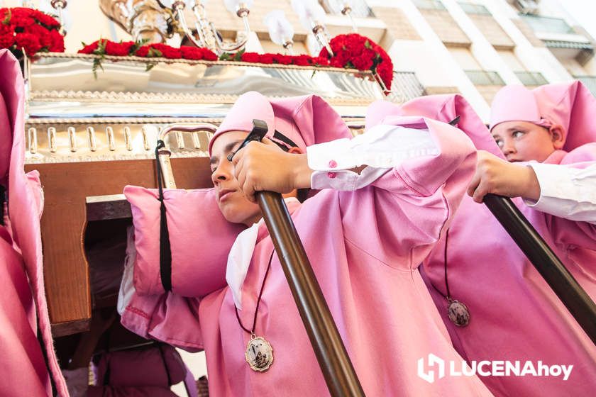 GALERÍA: Medio centenar de pequeños pasos procesionales toman parte en el desfile de procesiones infantiles 'Pasión y gloria de Lucena'