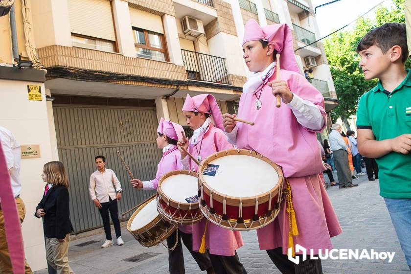 GALERÍA: Medio centenar de pequeños pasos procesionales toman parte en el desfile de procesiones infantiles 'Pasión y gloria de Lucena'