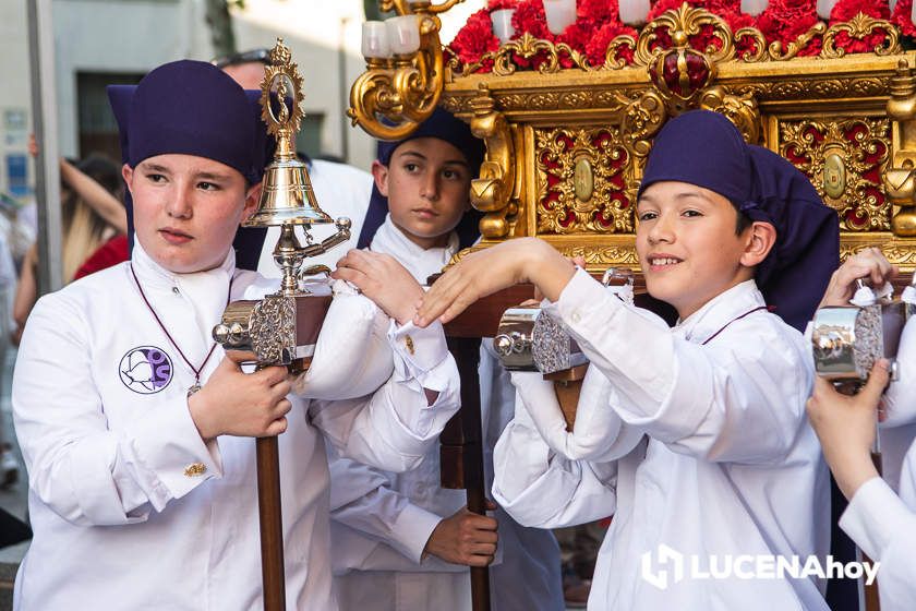 GALERÍA: Medio centenar de pequeños pasos procesionales toman parte en el desfile de procesiones infantiles 'Pasión y gloria de Lucena'