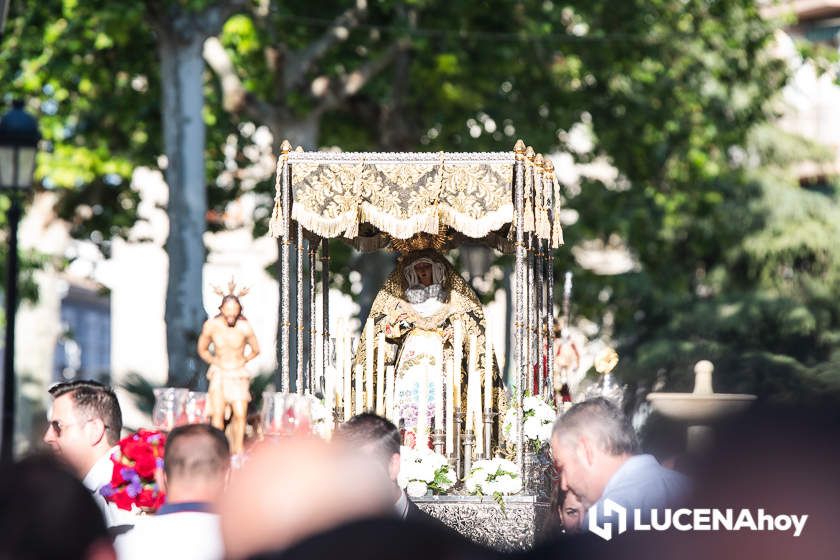 GALERÍA: Medio centenar de pequeños pasos procesionales toman parte en el desfile de procesiones infantiles 'Pasión y gloria de Lucena'