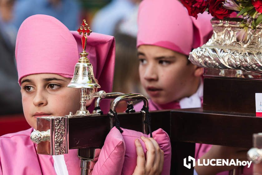 GALERÍA: Medio centenar de pequeños pasos procesionales toman parte en el desfile de procesiones infantiles 'Pasión y gloria de Lucena'