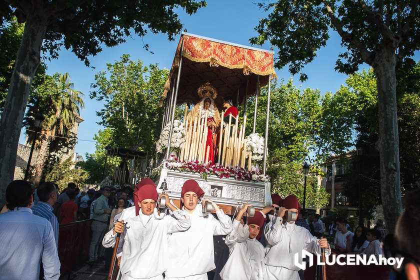 GALERÍA: Medio centenar de pequeños pasos procesionales toman parte en el desfile de procesiones infantiles 'Pasión y gloria de Lucena'