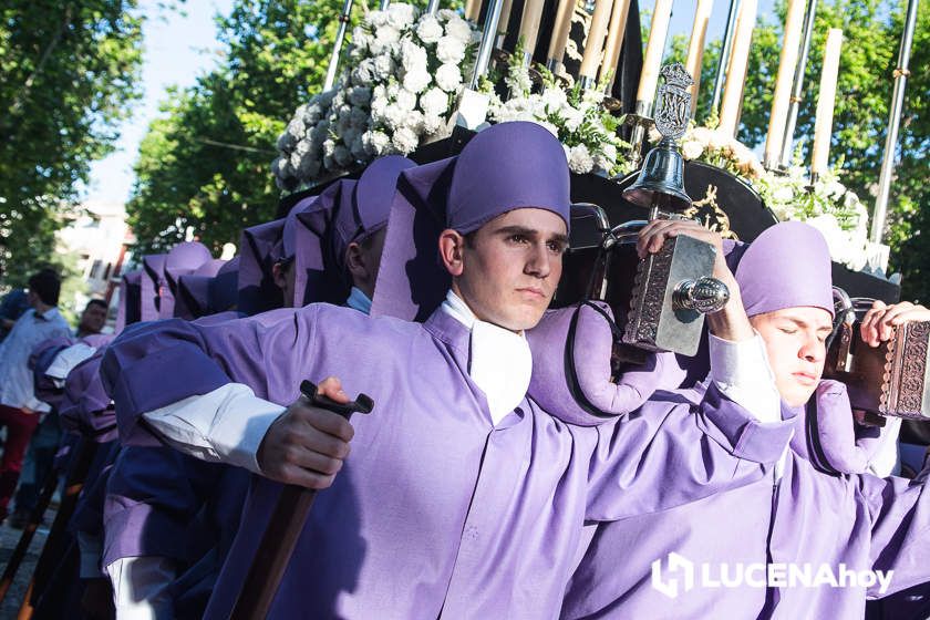 GALERÍA: Medio centenar de pequeños pasos procesionales toman parte en el desfile de procesiones infantiles 'Pasión y gloria de Lucena'