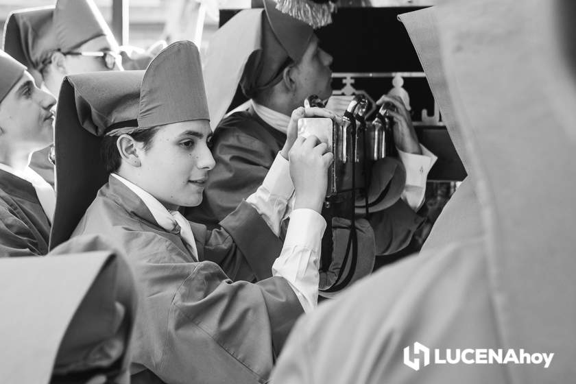 GALERÍA: Medio centenar de pequeños pasos procesionales toman parte en el desfile de procesiones infantiles 'Pasión y gloria de Lucena'