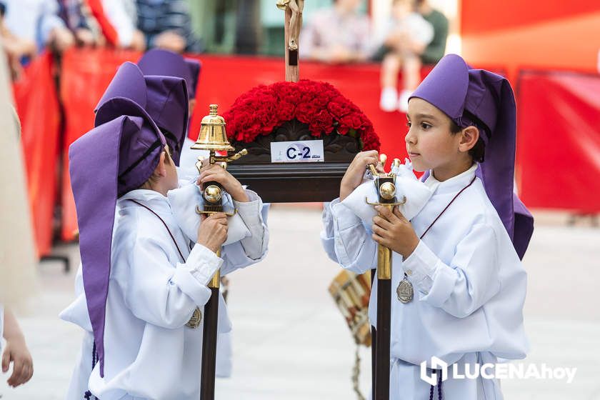 GALERÍA: Medio centenar de pequeños pasos procesionales toman parte en el desfile de procesiones infantiles 'Pasión y gloria de Lucena'