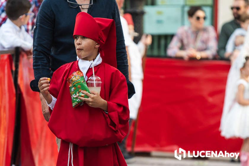 GALERÍA: Medio centenar de pequeños pasos procesionales toman parte en el desfile de procesiones infantiles 'Pasión y gloria de Lucena'