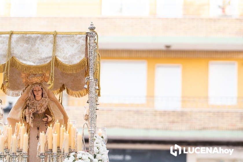 GALERÍA: Medio centenar de pequeños pasos procesionales toman parte en el desfile de procesiones infantiles 'Pasión y gloria de Lucena'