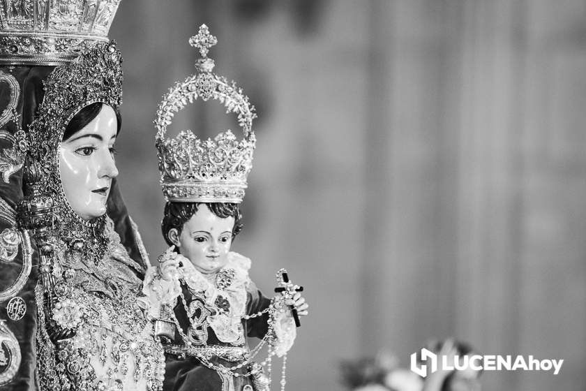 GALERÍA: La Virgen de Araceli recibe a sus devotos en una doble jornada de veneración en la parroquia de San Mateo