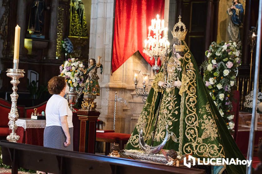 GALERÍA: La Virgen de Araceli recibe a sus devotos en una doble jornada de veneración en la parroquia de San Mateo GALERÍA: La Virgen de Araceli recibe a sus devotos en una doble jornada de veneración en la parroquia de San Mateo