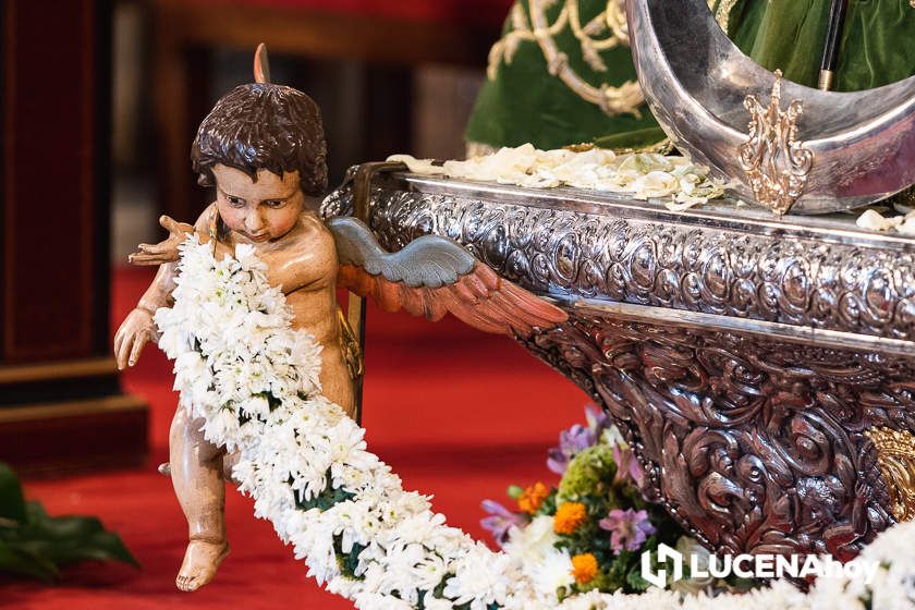 GALERÍA: La Virgen de Araceli recibe a sus devotos en una doble jornada de veneración en la parroquia de San Mateo