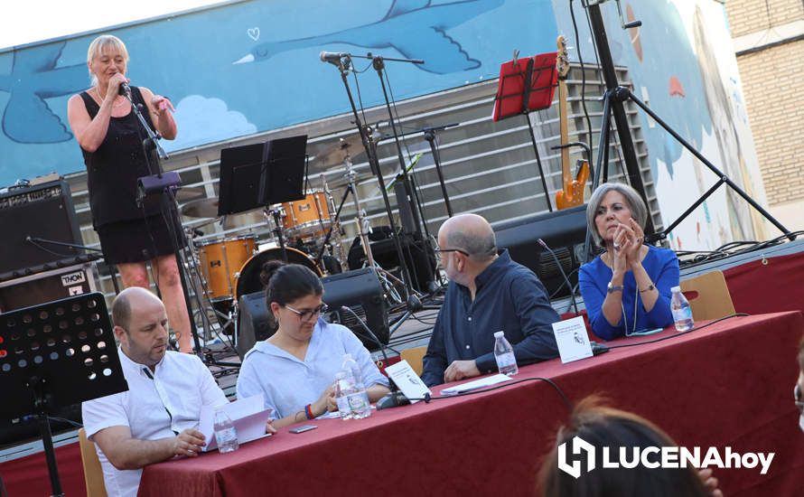 GALERÍA: El Festival de Jazz de Lucena abre el telón con la presentación del libro de Emilio Calvo de Mora y la actuación de Harmonix Project
