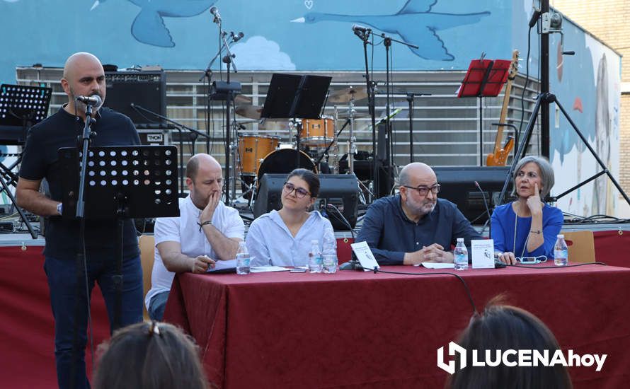 GALERÍA: El Festival de Jazz de Lucena abre el telón con la presentación del libro de Emilio Calvo de Mora y la actuación de Harmonix Project