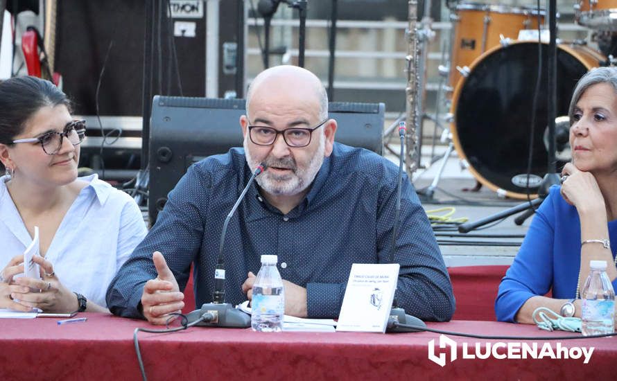 GALERÍA: El Festival de Jazz de Lucena abre el telón con la presentación del libro de Emilio Calvo de Mora y la actuación de Harmonix Project