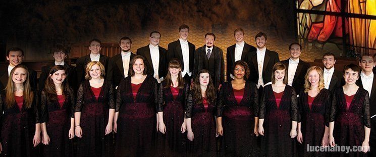  El coro norteamericano 'Simpson College Madrigal Singers' actuará en Lucena el lunes 