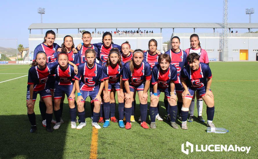 GALERÍA: Las fotos de la rotunda victoria del Cadete Femenino del CD Lucecor frente al CD Amigos 80 de Huelva (5-0)