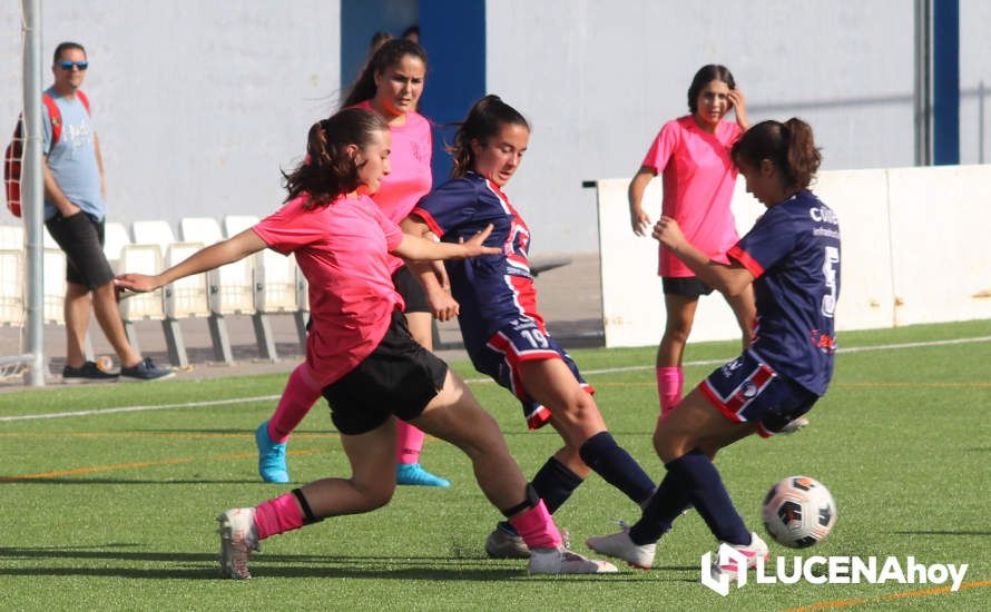 GALERÍA: Las fotos de la rotunda victoria del Cadete Femenino del CD Lucecor frente al CD Amigos 80 de Huelva (5-0)