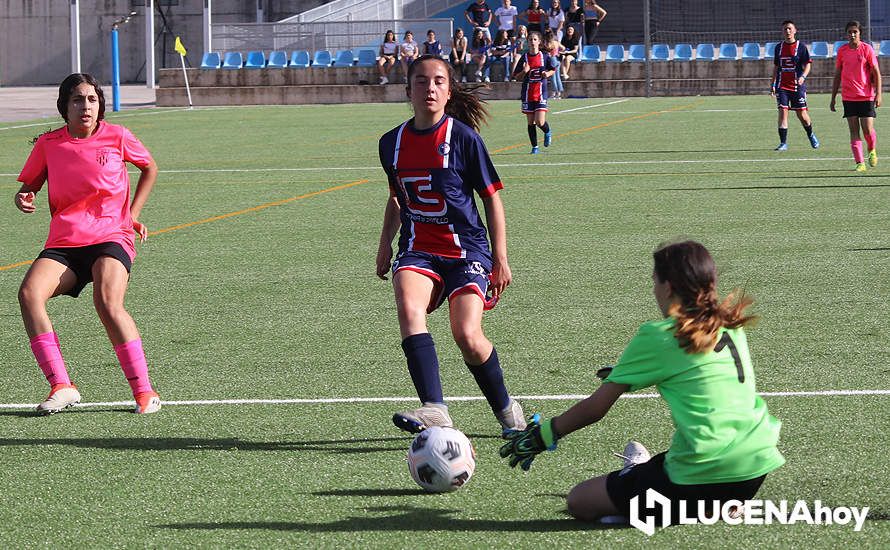 GALERÍA: Las fotos de la rotunda victoria del Cadete Femenino del CD Lucecor frente al CD Amigos 80 de Huelva (5-0)