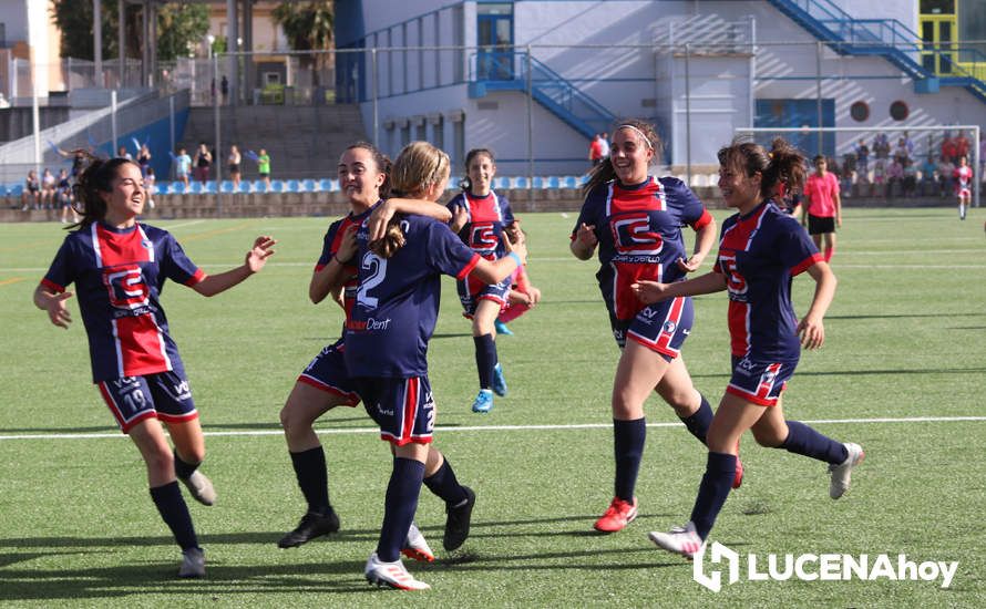 GALERÍA: Las fotos de la rotunda victoria del Cadete Femenino del CD Lucecor frente al CD Amigos 80 de Huelva (5-0)