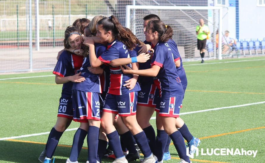 GALERÍA: Las fotos de la rotunda victoria del Cadete Femenino del CD Lucecor frente al CD Amigos 80 de Huelva (5-0)