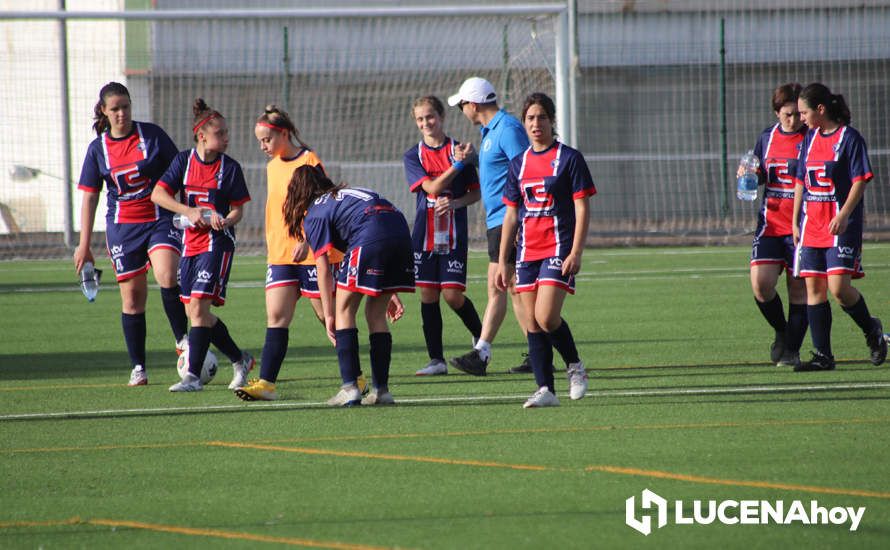 GALERÍA: Las fotos de la rotunda victoria del Cadete Femenino del CD Lucecor frente al CD Amigos 80 de Huelva (5-0)